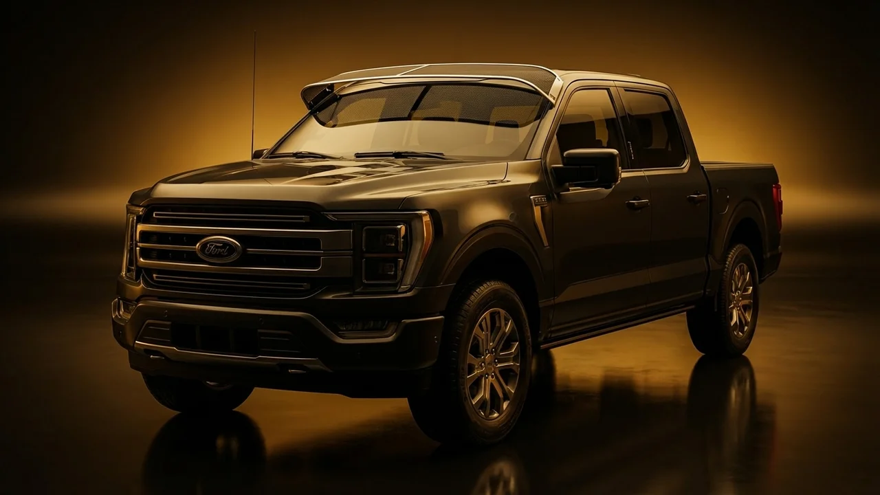 Ford AT9513 Car Windscreen Sunvisor - 1