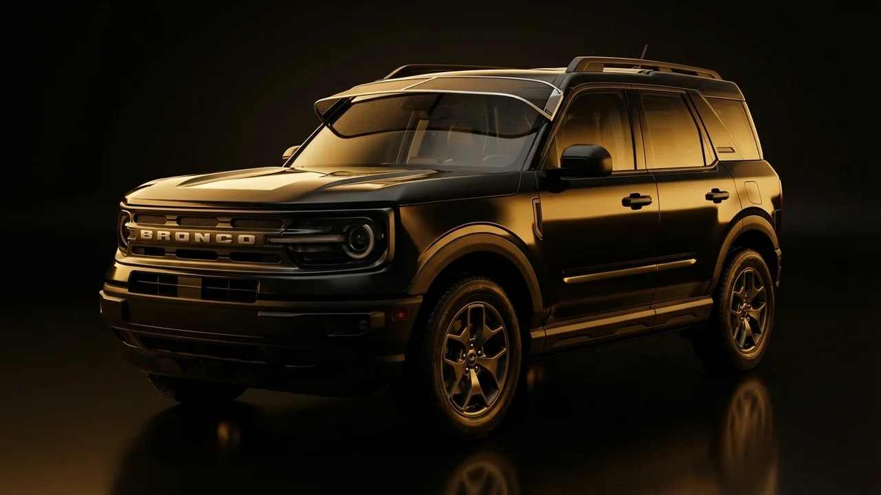 Ford Bronco Sport Car Windscreen Sunvisor - 1