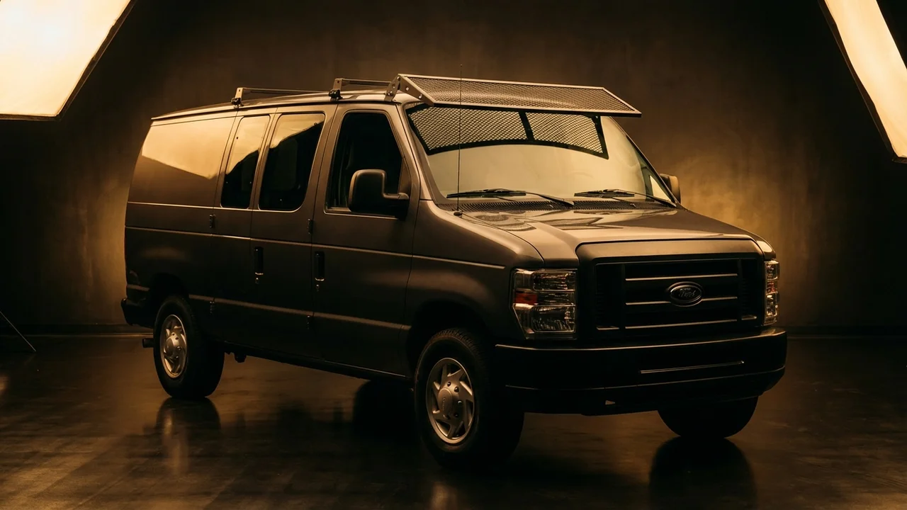 Ford E-350 Econoline Club Wagon Car Windscreen Sunvisor - 1