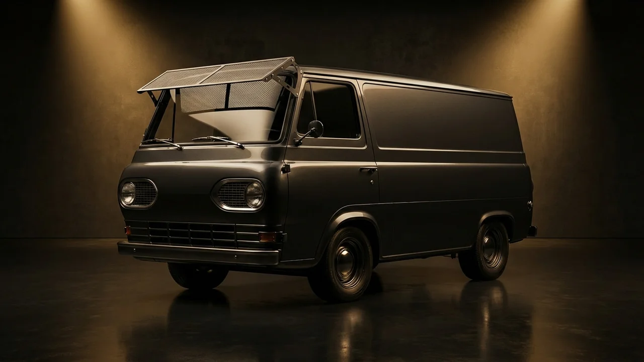 Ford Econoline Van Car Windscreen Sunvisor - 1