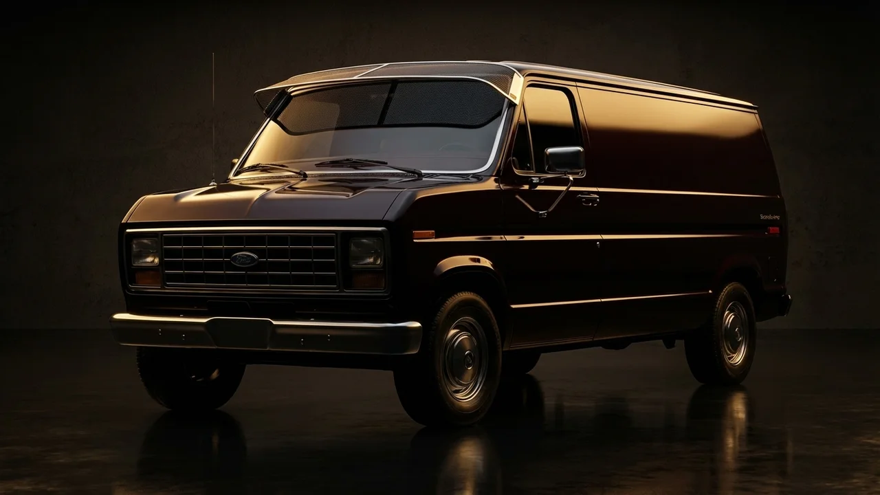 Ford Econoline Wagon Car Windscreen Sunvisor - 1