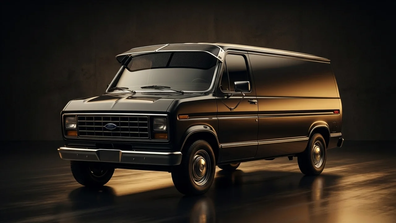 Ford Econoline Car Windscreen Sunvisor - 1