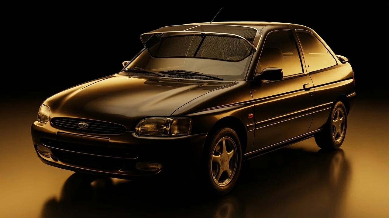 Ford Escort Car Windscreen Sunvisor - 1