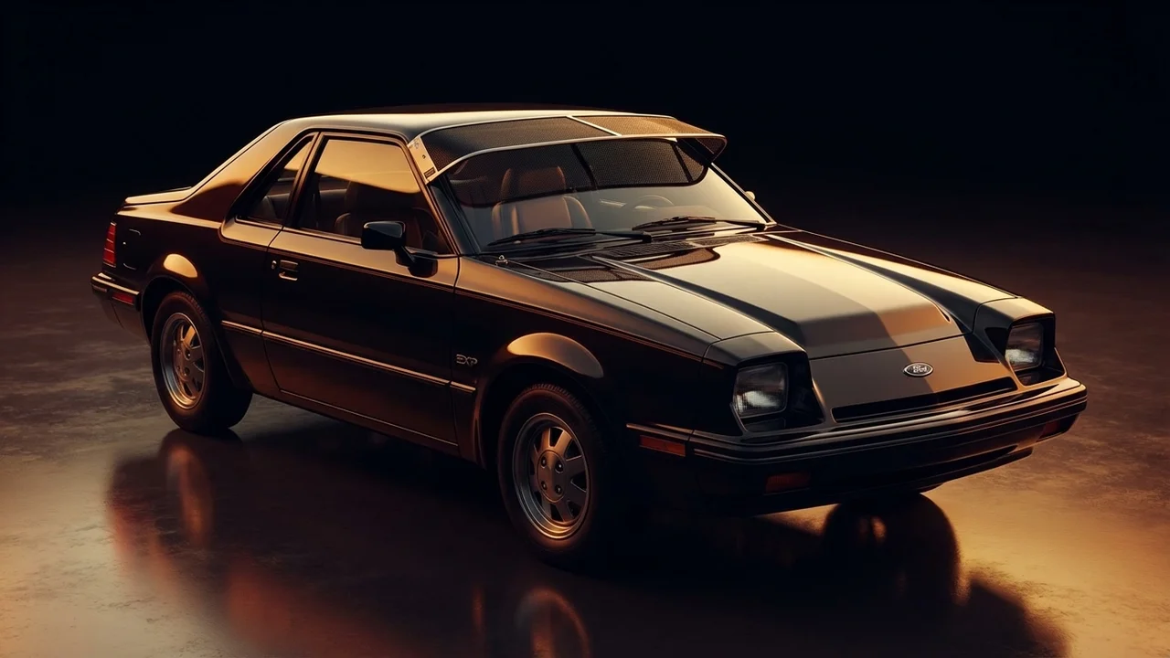 Ford EXP Car Windscreen Sunvisor - 1