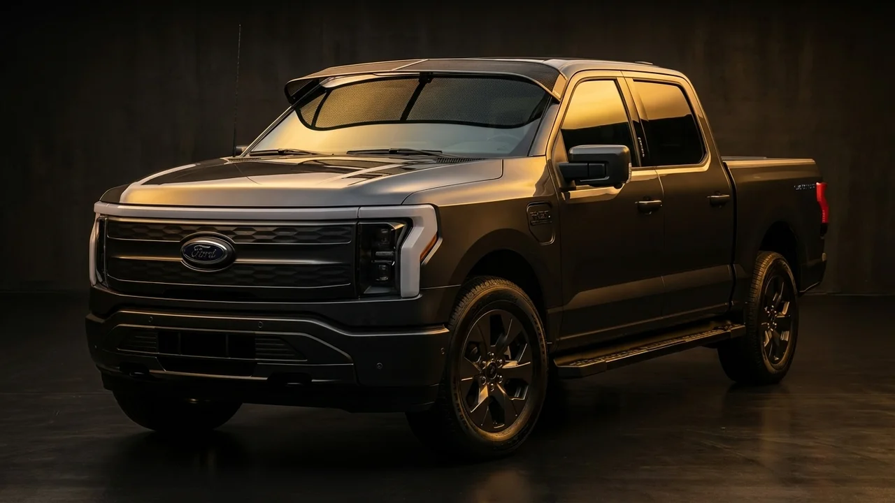 Ford F-150 Lightning Car Windscreen Sunvisor - 1