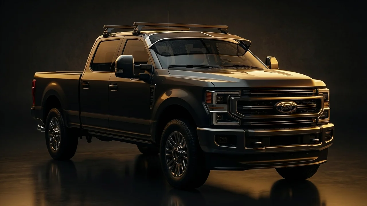 Ford F-250 Car Windscreen Sunvisor - 250