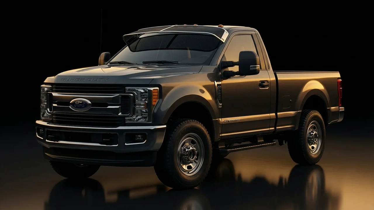 Ford F-600 LPO Car Windscreen Sunvisor - 1