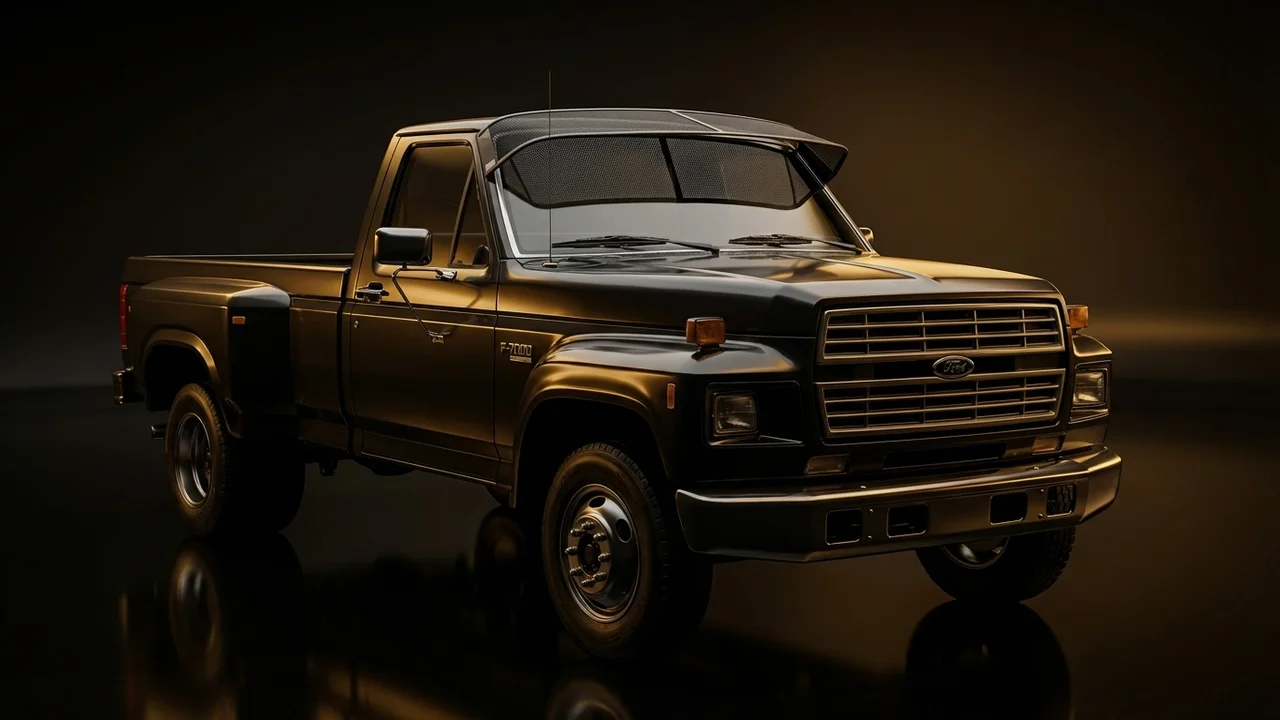 Ford F-7000 Car Windscreen Sunvisor - 7000