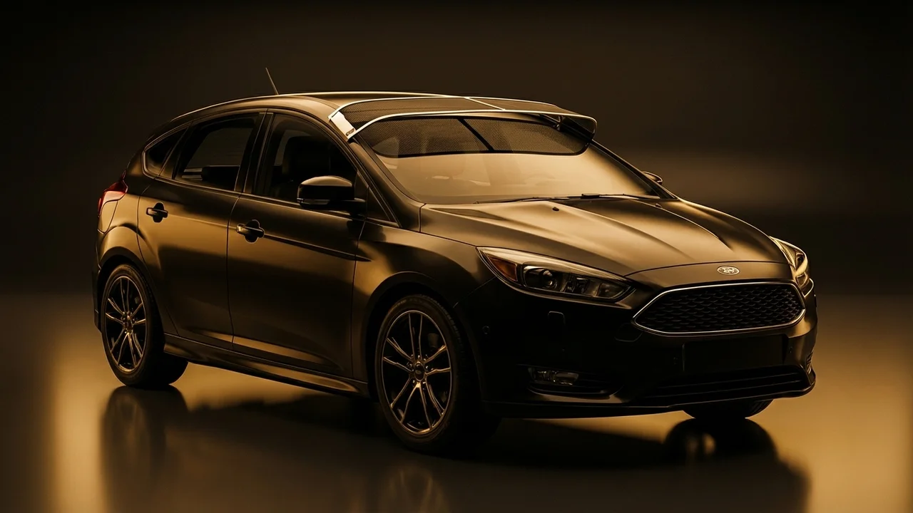 Ford Focus Car Windscreen Sunvisor - 1