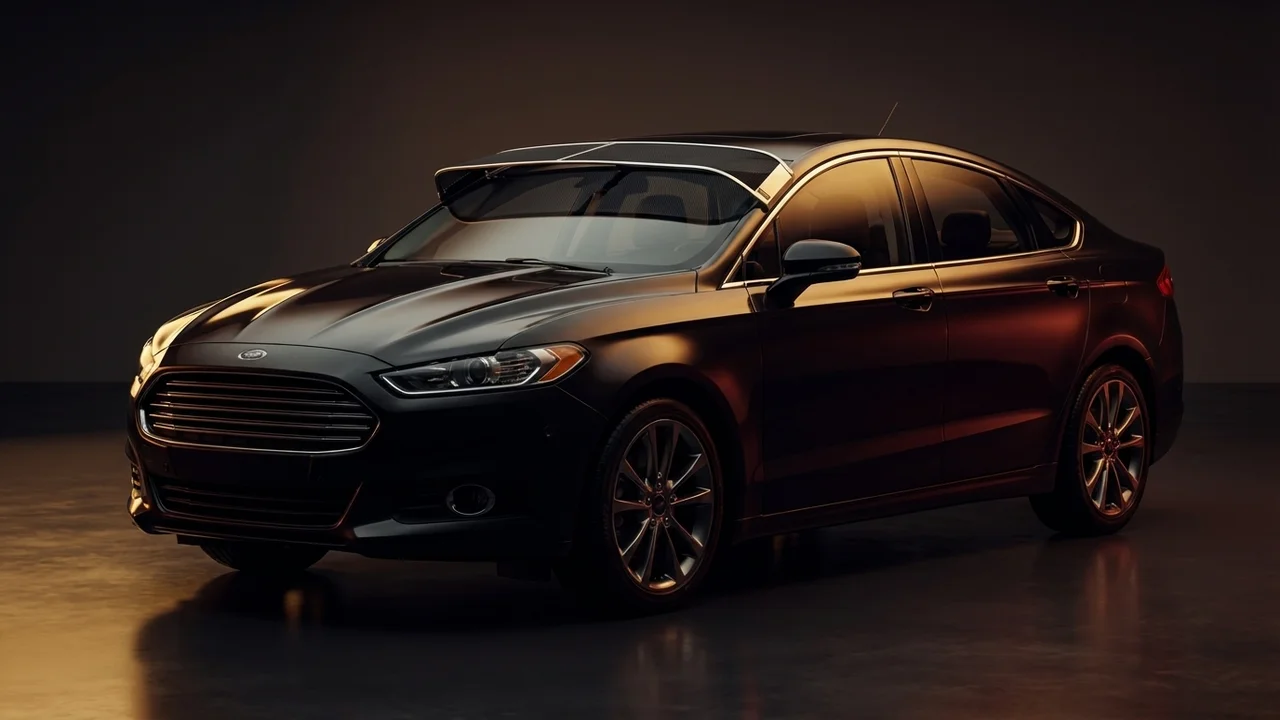 Ford Fusion Car Windscreen Sunvisor - 1