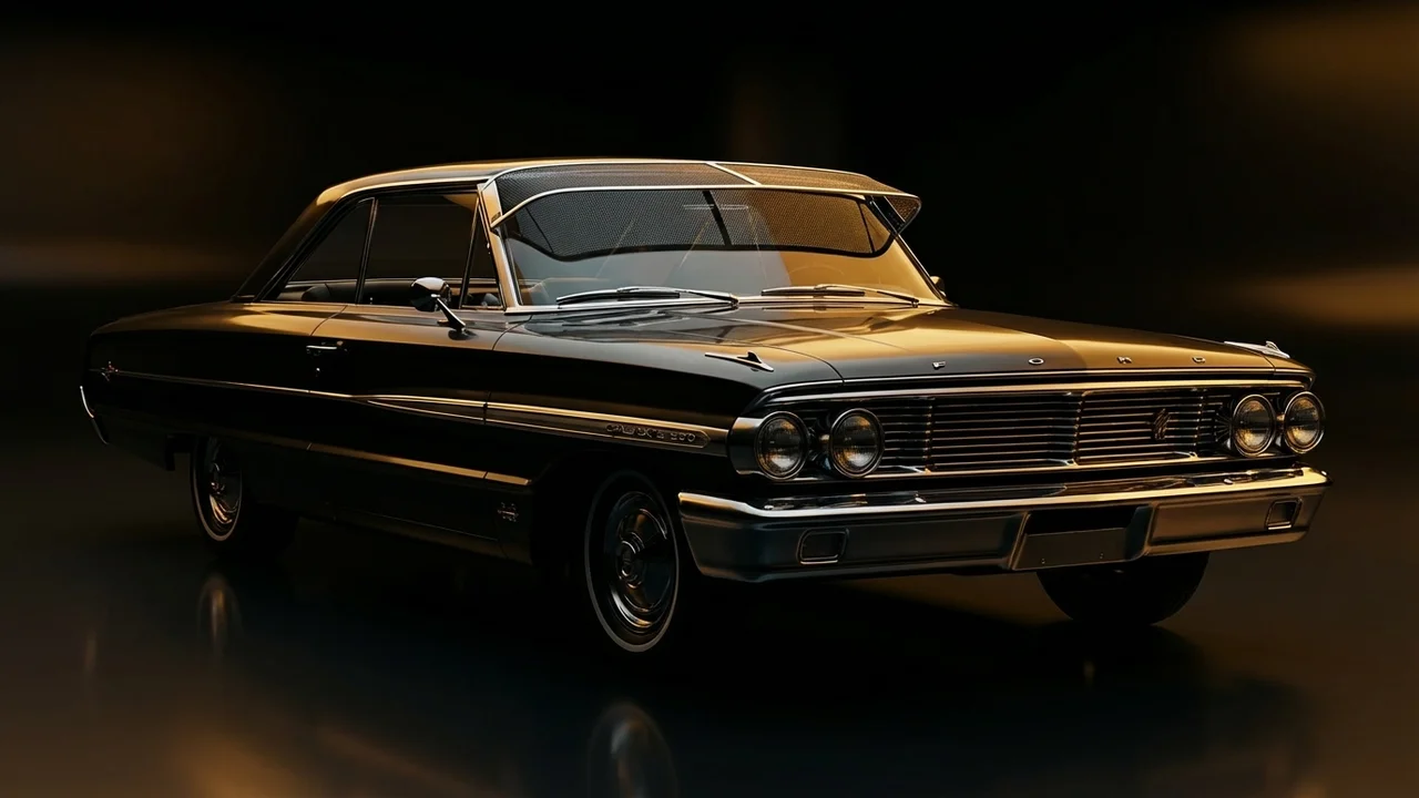 Ford Galaxie 500 Car Windscreen Sunvisor - 500