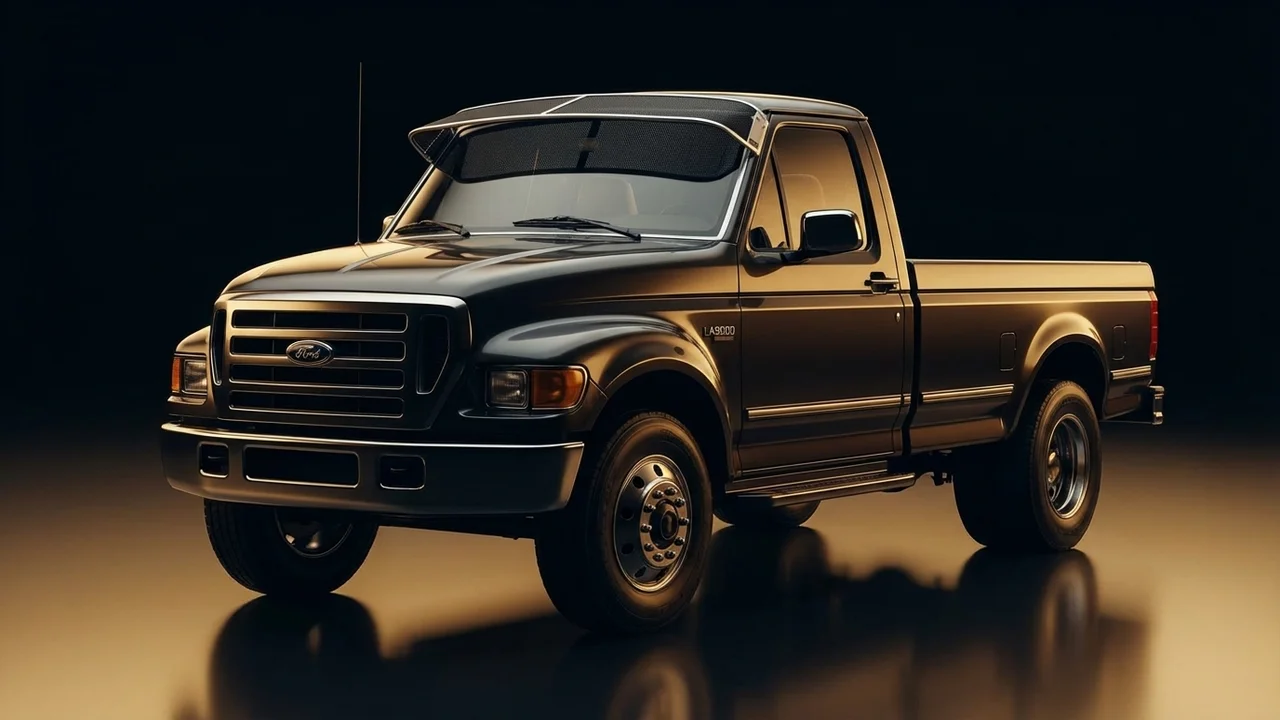 Ford LA9000 Car Windscreen Sunvisor - 1