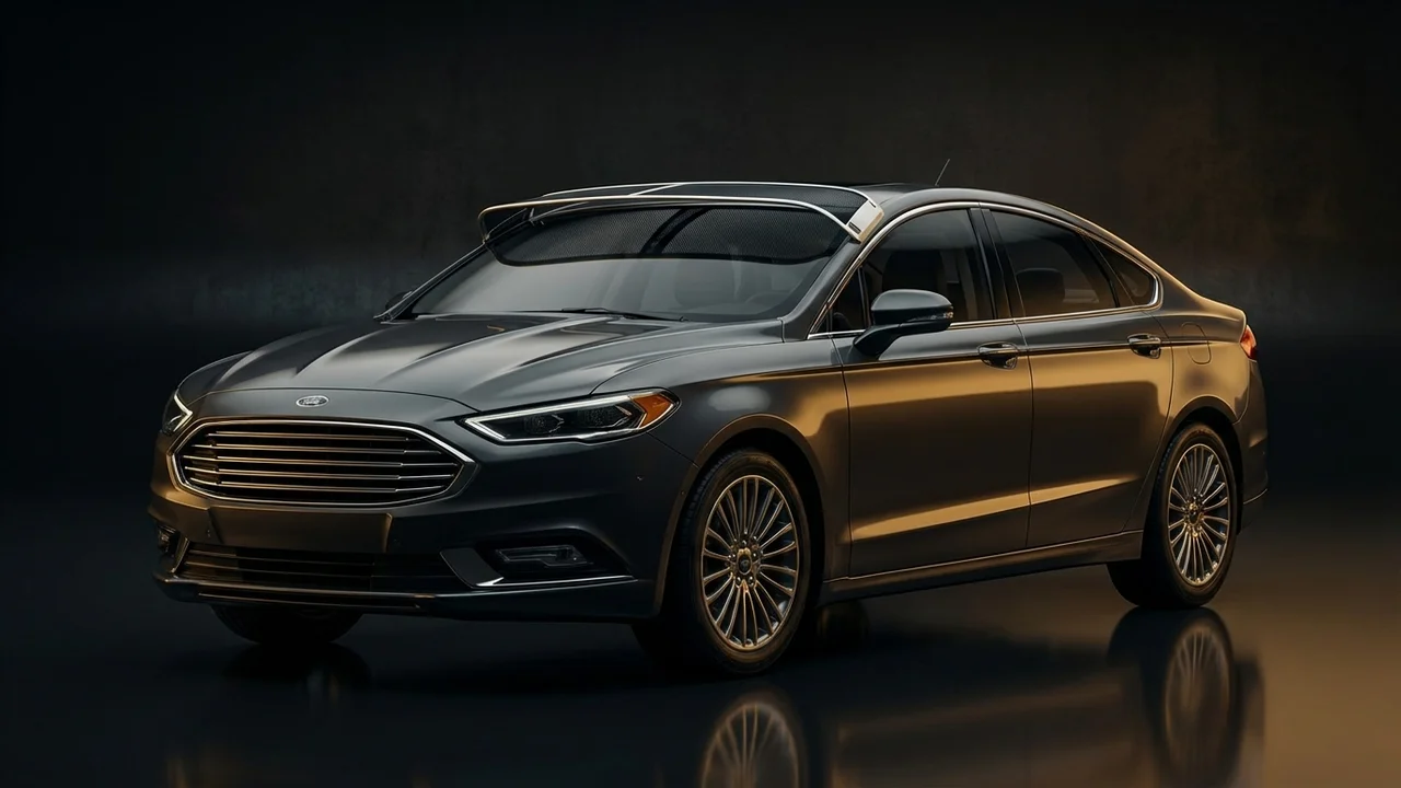 Ford LS8000F Car Windscreen Sunvisor - 1