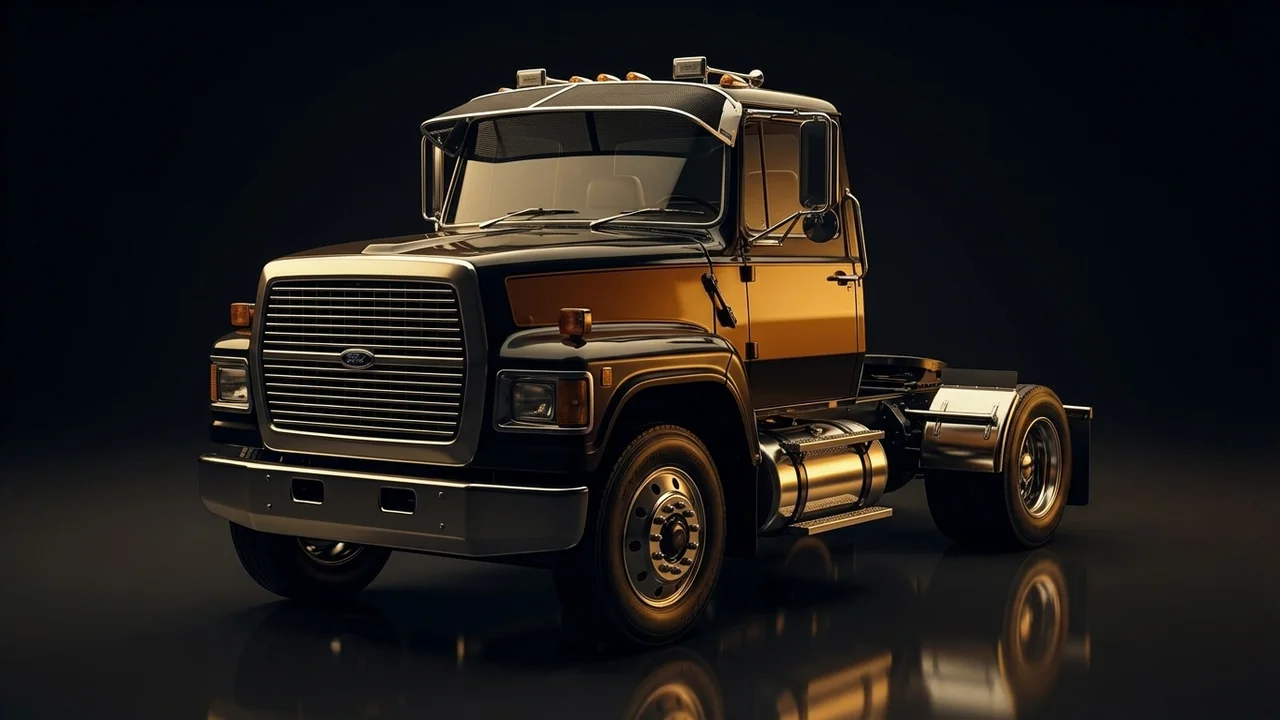 Ford LT9000 Car Windscreen Sunvisor - 1