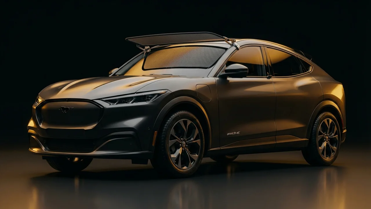 Ford Mustang Mach-E Car Windscreen Sunvisor - 1