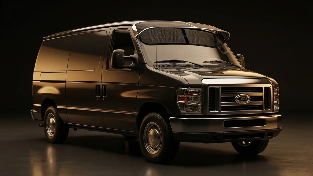 Ford P-350 Car Windscreen Sunvisor - 350