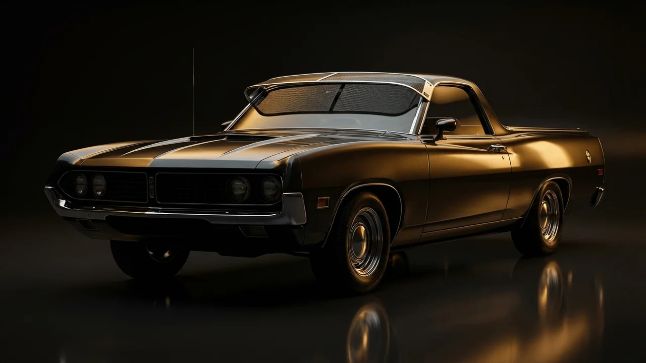 Ford Ranchero Car Windscreen Sunvisor - 1