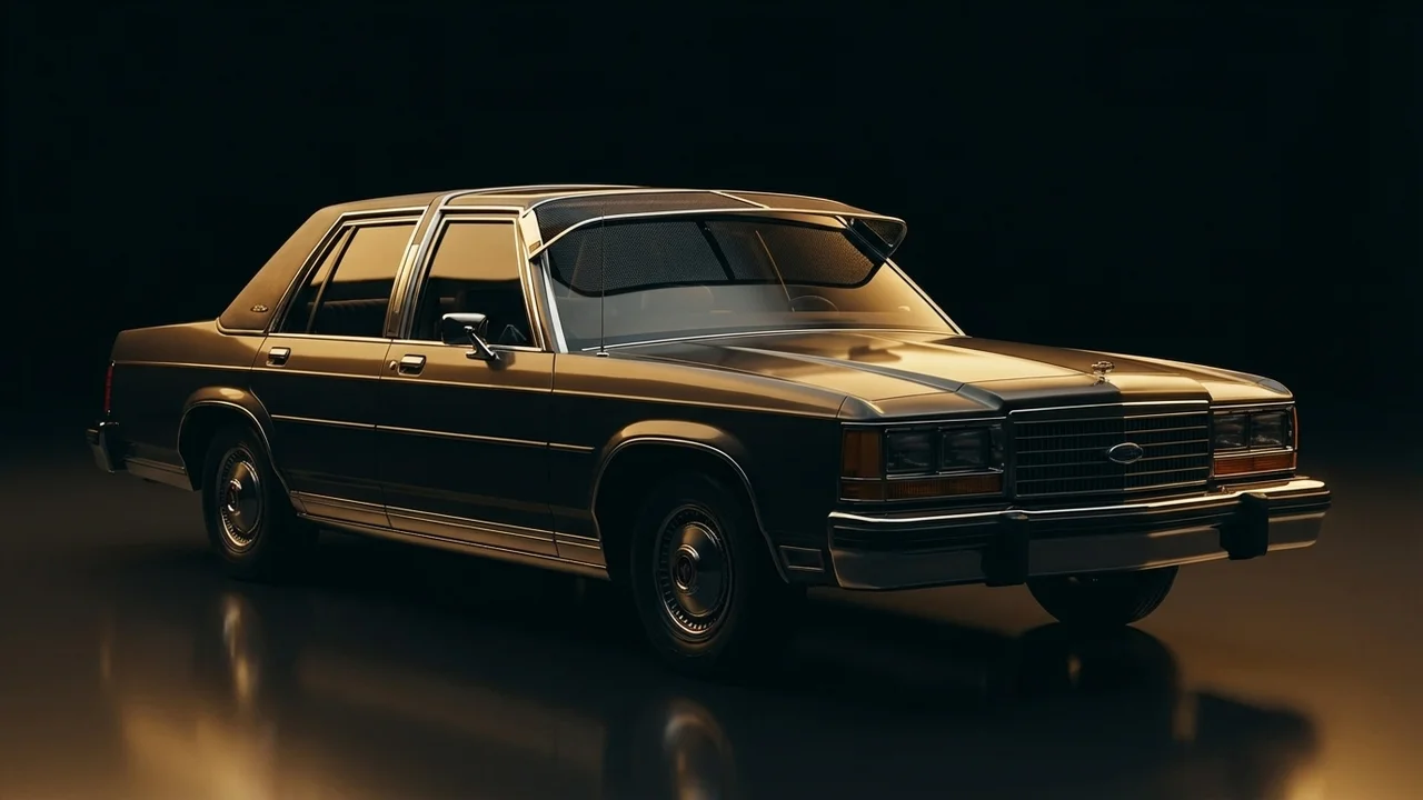 Ford Victoria Car Windscreen Sunvisor - 1