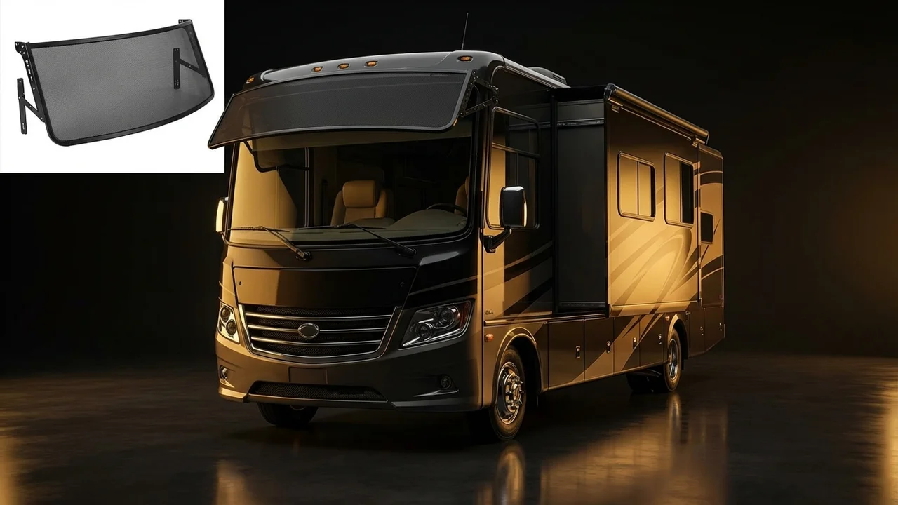 Forest River Georgetown GT5 Car Windscreen Sunvisor - 1