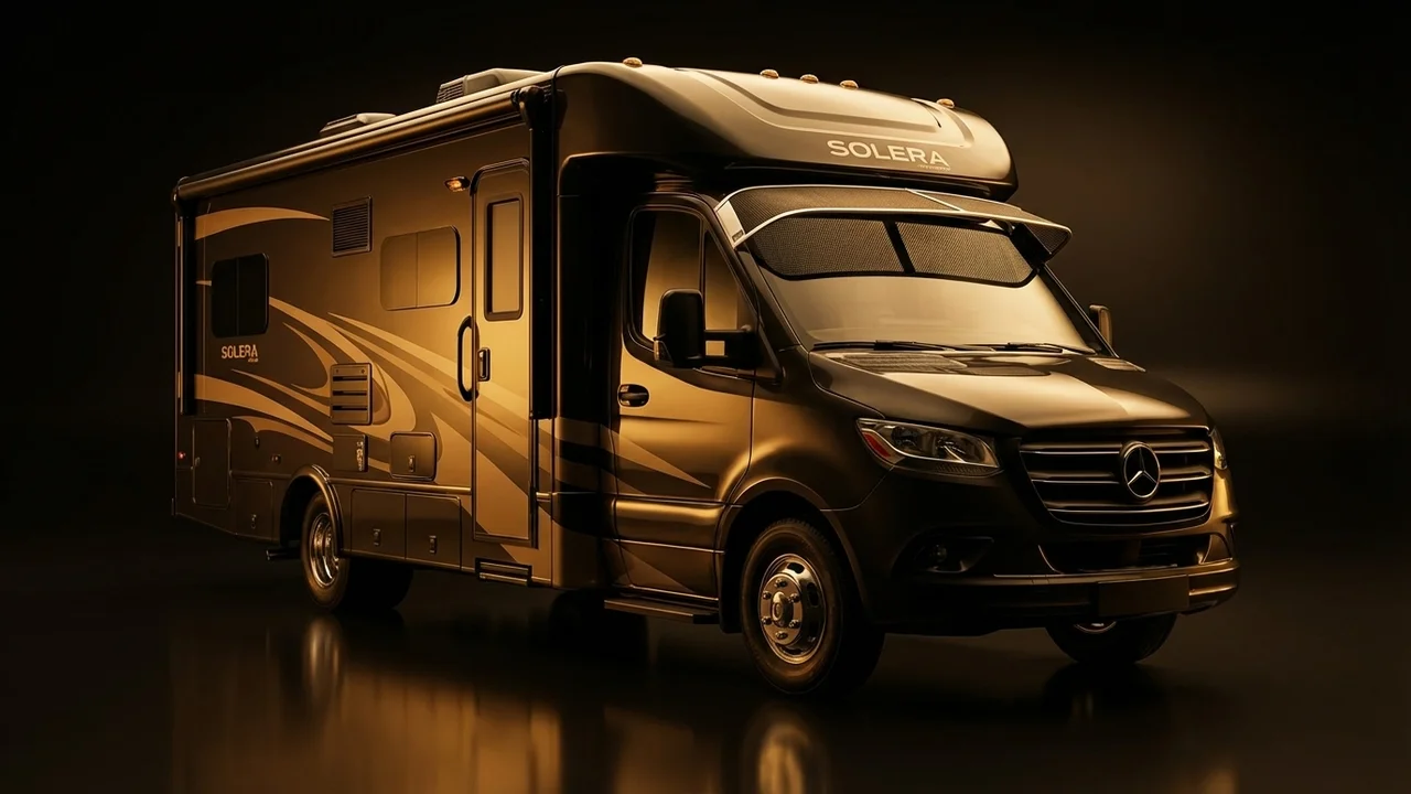 Forest River Solera Car Windscreen Sunvisor - 1