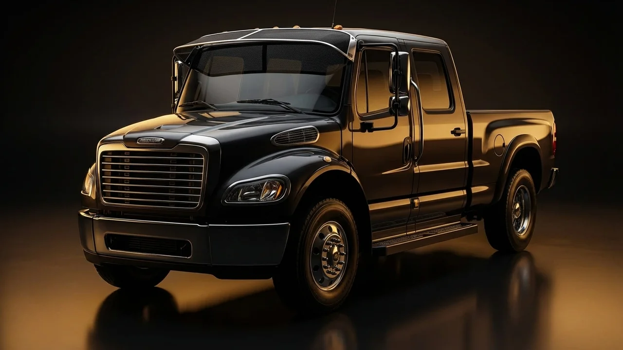 Freightliner 114SD Car Windscreen Sunvisor - 1