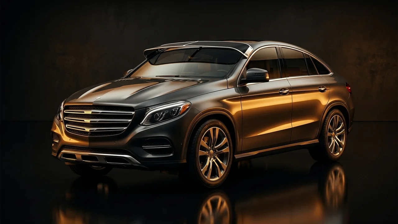 Freightliner MB Line Car Windscreen Sunvisor - 1