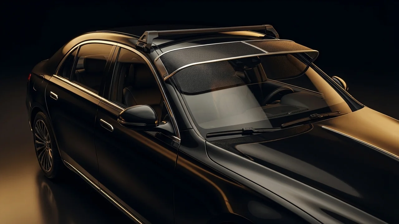 Freightliner MB70 Car Windscreen Sunvisor - 1