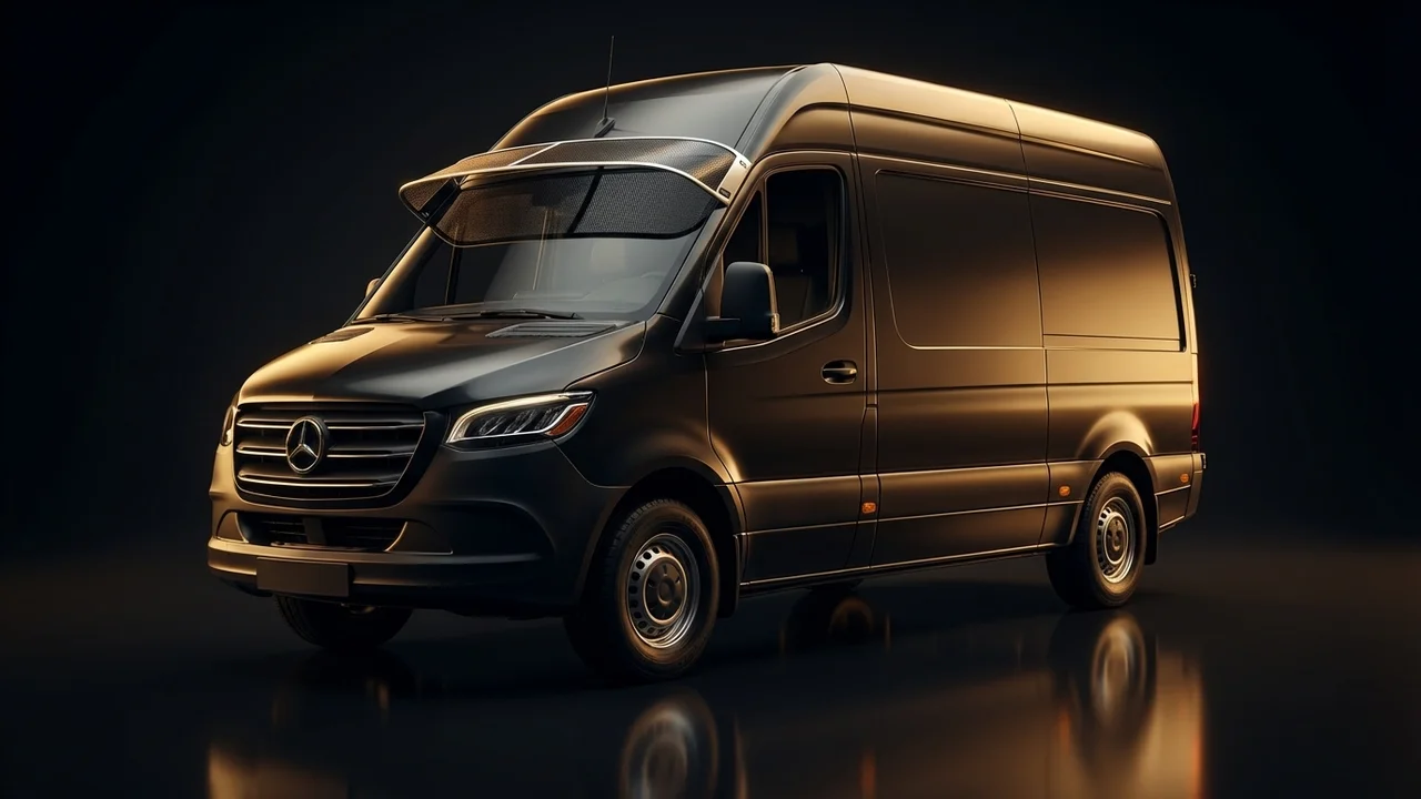 Freightliner MT55 Car Windscreen Sunvisor - 1