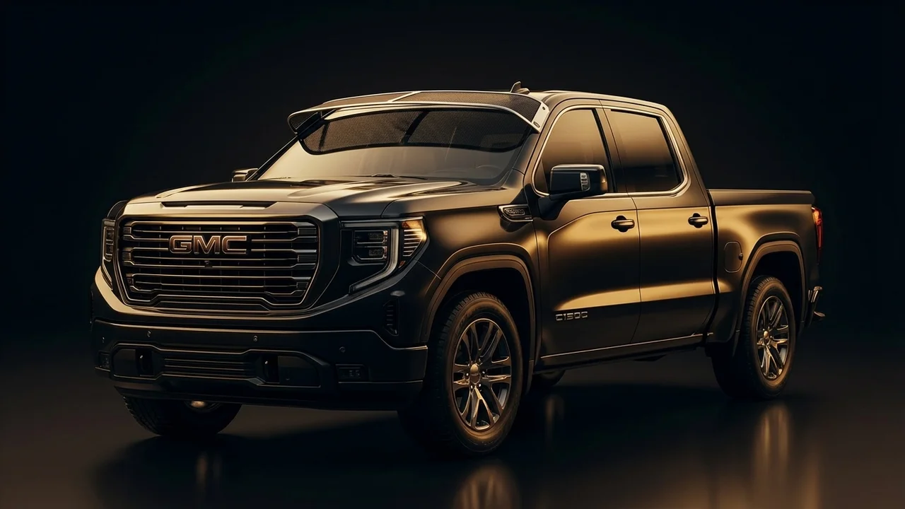 GMC C1500 Car Windscreen Sunvisor - 1