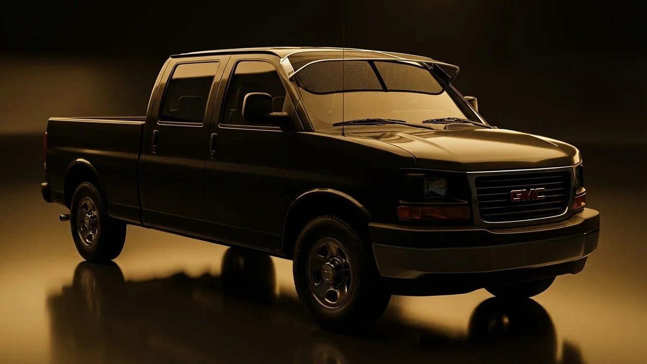 GMC C2500 Car Windscreen Sunvisor - 1