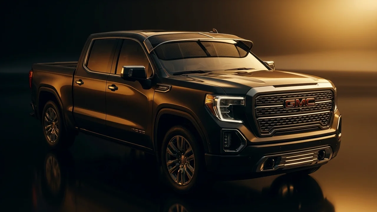 GMC I1000 Car Windscreen Sunvisor - 1