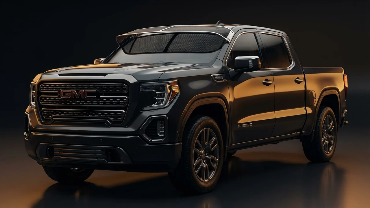 GMC K1500 Car Windscreen Sunvisor - 1