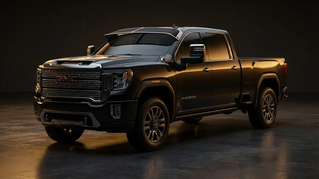 GMC K2500 Car Windscreen Sunvisor - 1