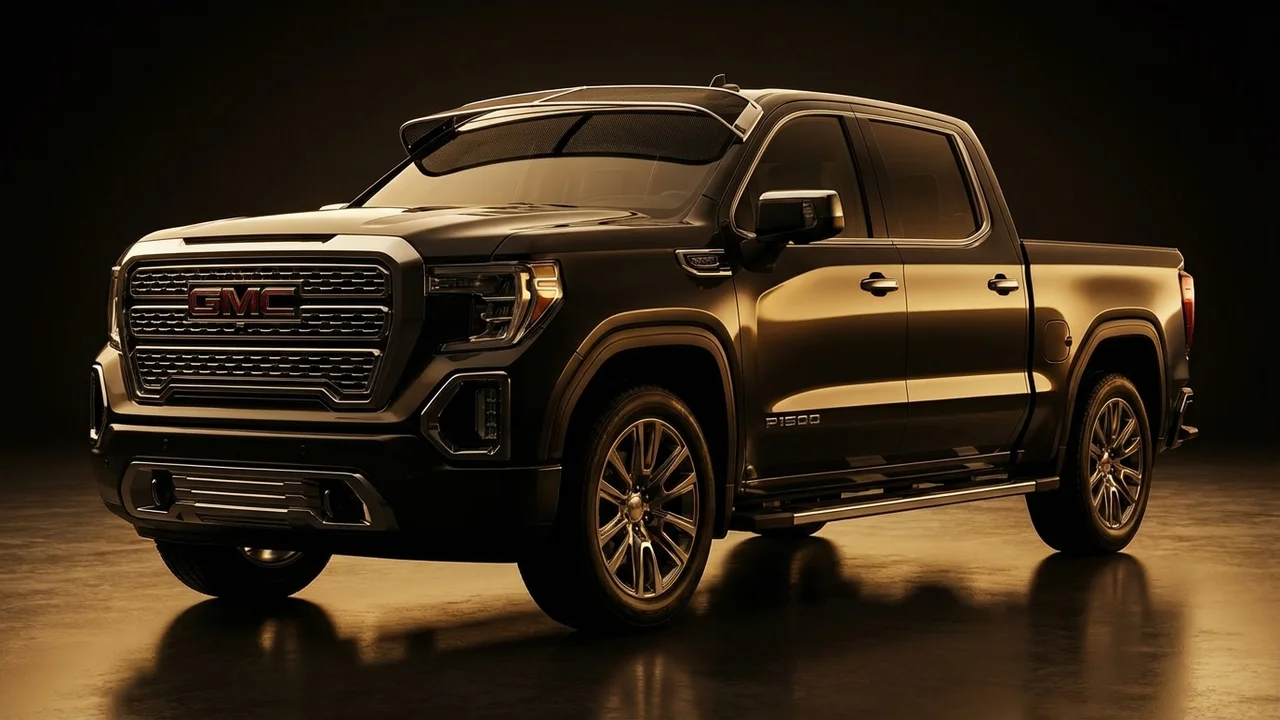 GMC P1500 Car Windscreen Sunvisor - 1