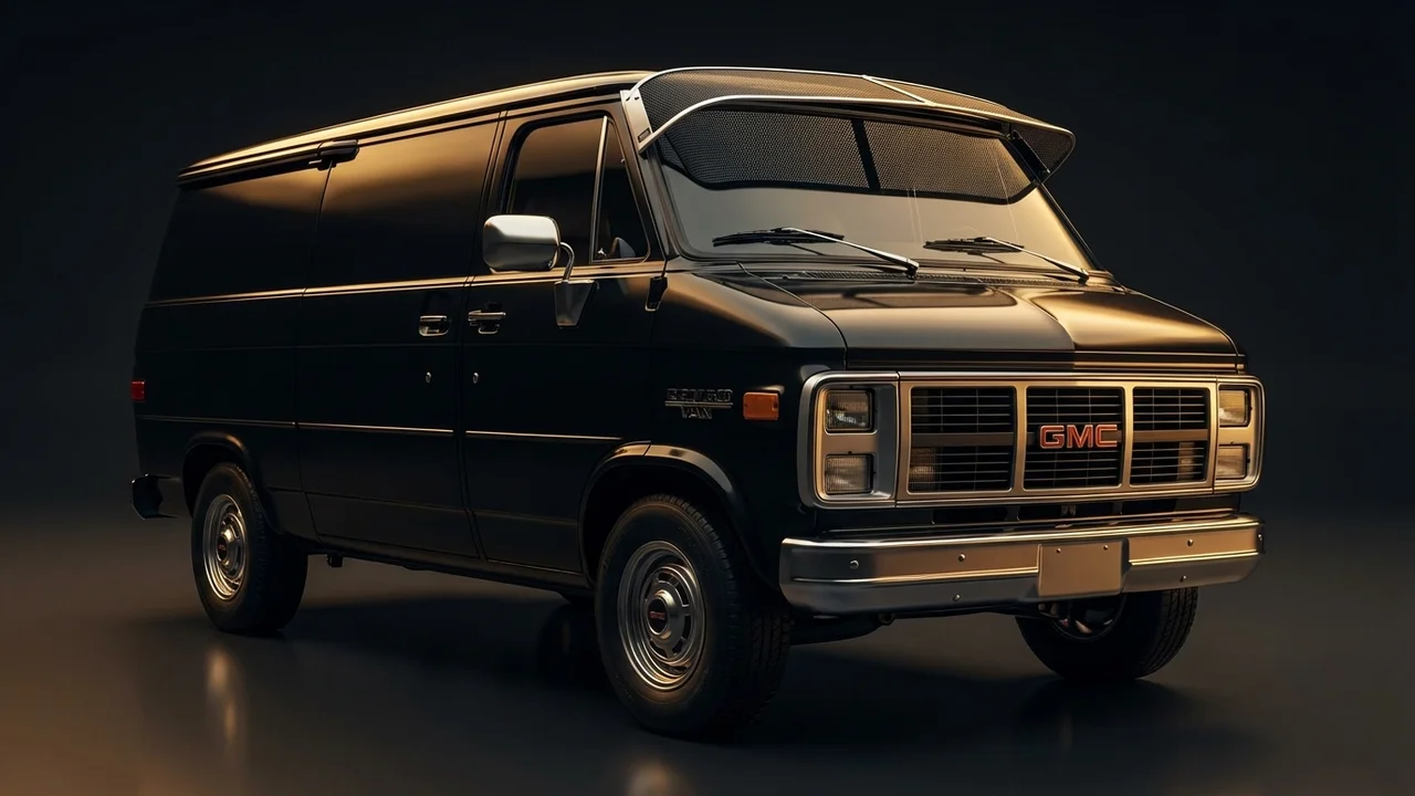 GMC P25/P2500 Van Car Windscreen Sunvisor - 1