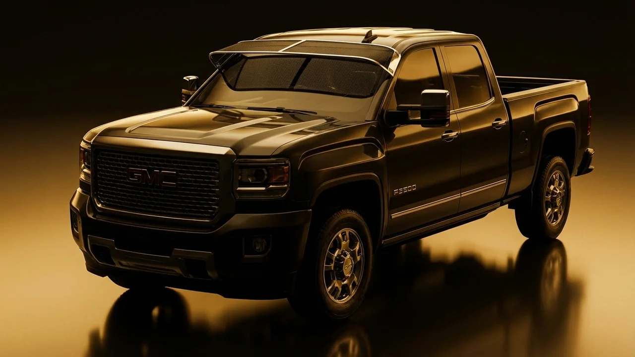 GMC P3500 Car Windscreen Sunvisor - 1