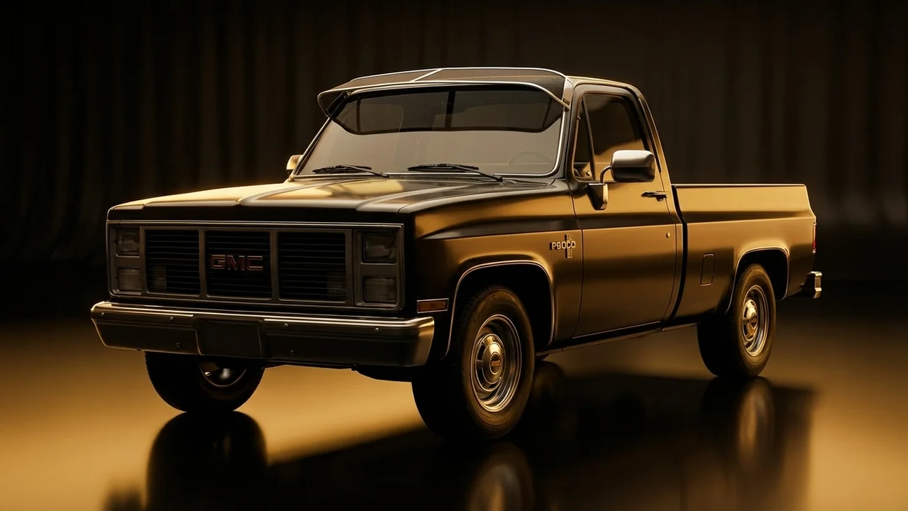 GMC P6000 Car Windscreen Sunvisor - 1