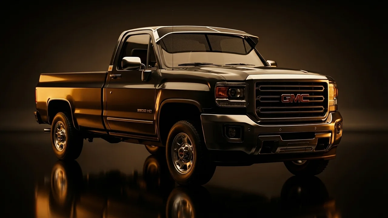 GMC Sierra 2500 HD Classic Car Windscreen Sunvisor - 1