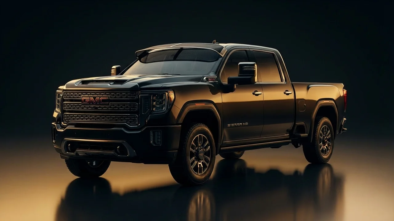 GMC Sierra 3500 HD Car Windscreen Sunvisor - 1