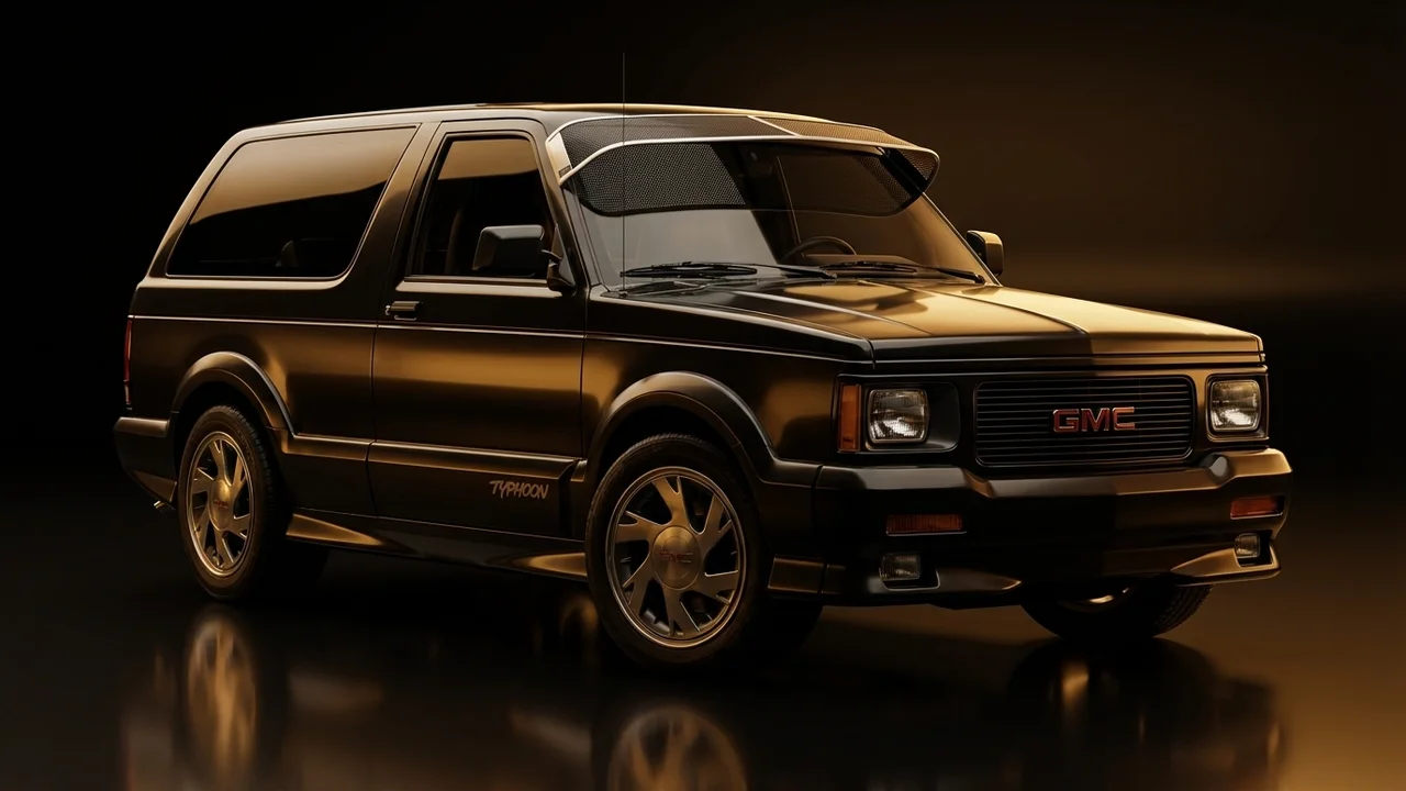 GMC Typhoon Car Windscreen Sunvisor - 1