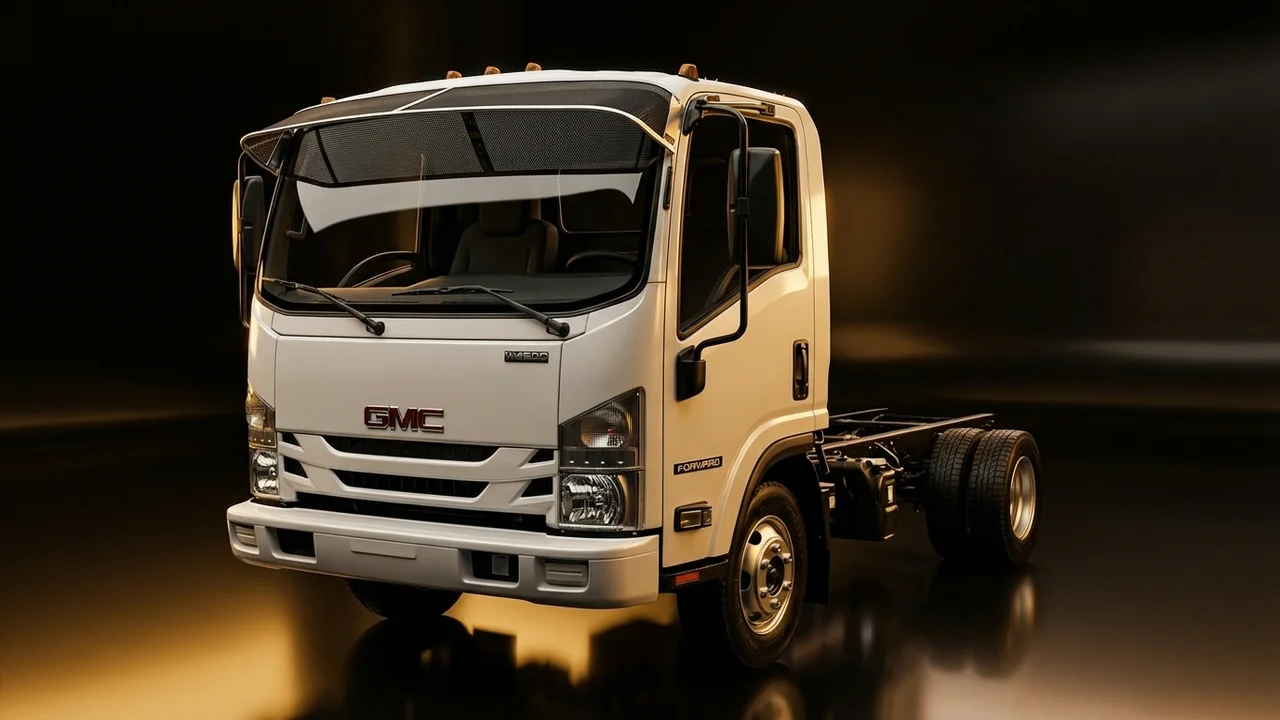 GMC W4500 Forward Car Windscreen Sunvisor - 1