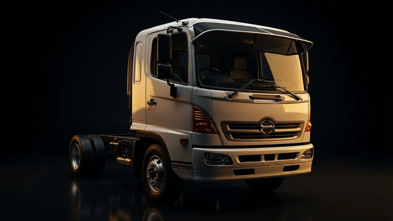 Hino FA14 Car Windscreen Sunvisor - 1