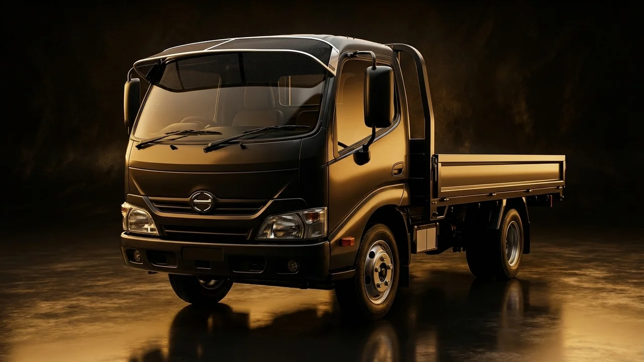 Hino FD16 Car Windscreen Sunvisor - 1