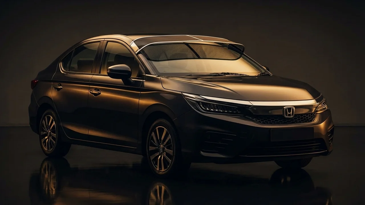 Honda City Car Windscreen Sunvisor - 1