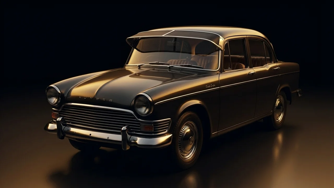 Humber Super Snipe Car Windscreen Sunvisor - 1