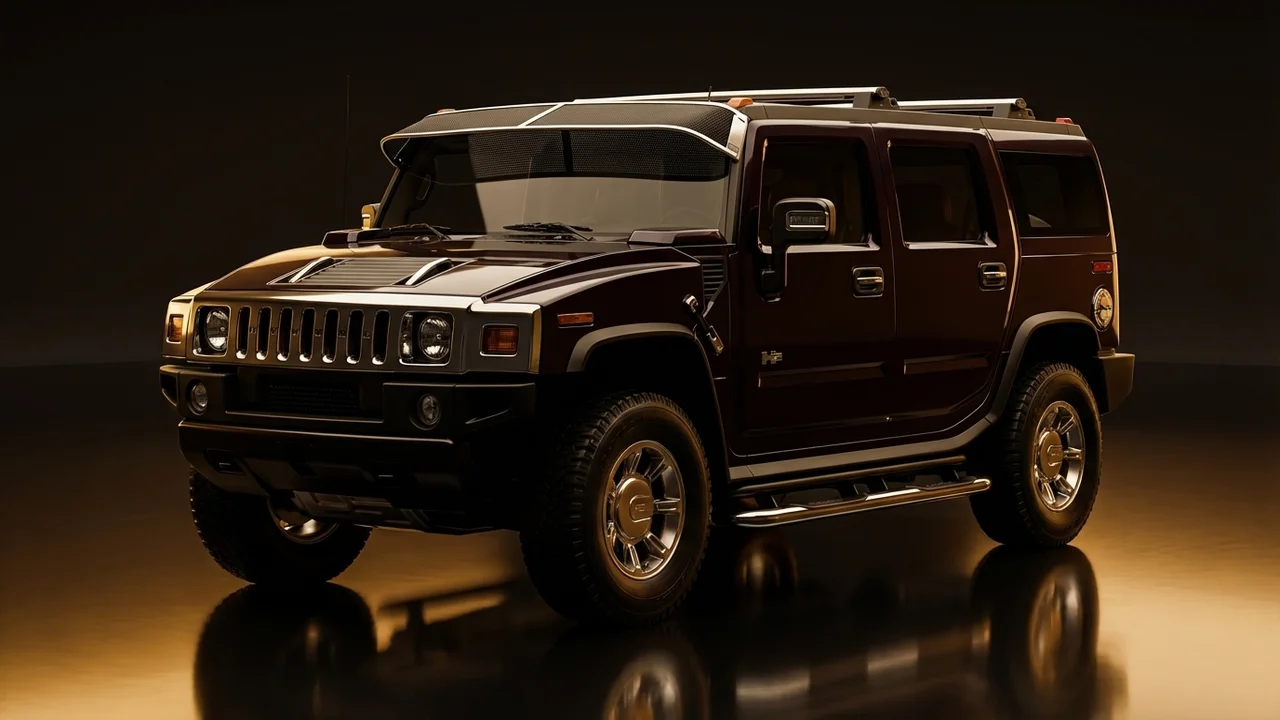 Hummer H2 Car Windscreen Sunvisor - 1