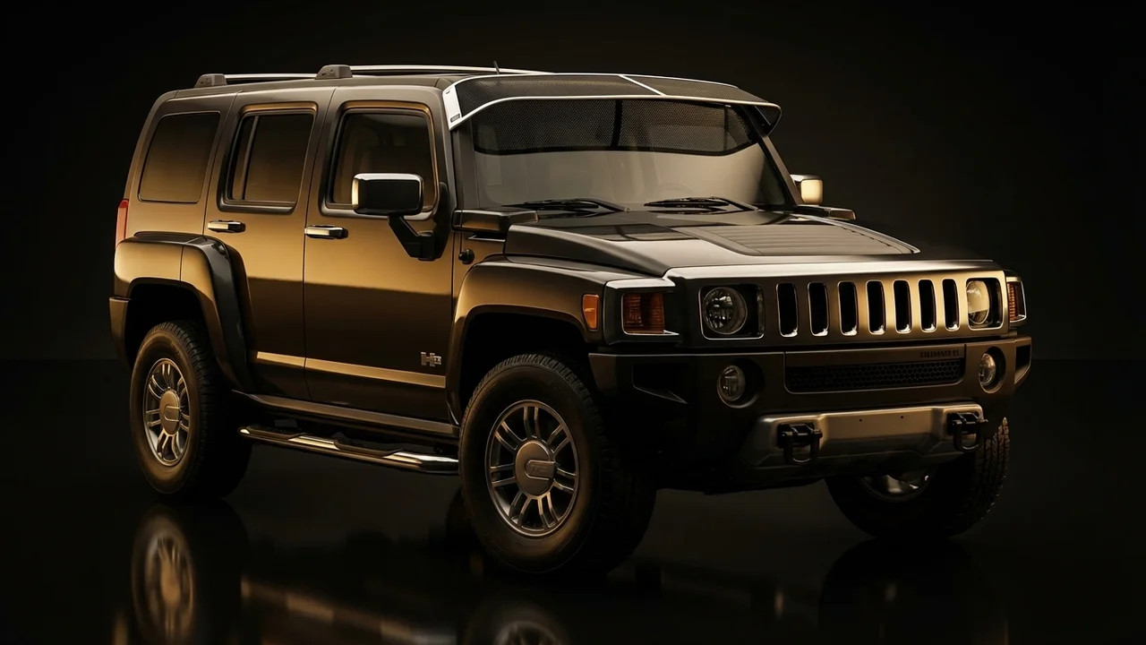 Hummer H3 Car Windscreen Sunvisor - 1