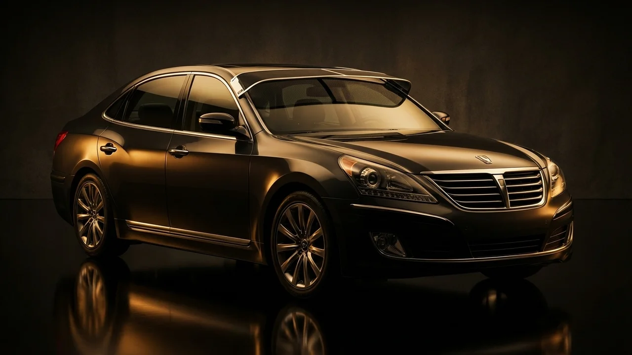 Hyundai Equus Car Windscreen Sunvisor - 1