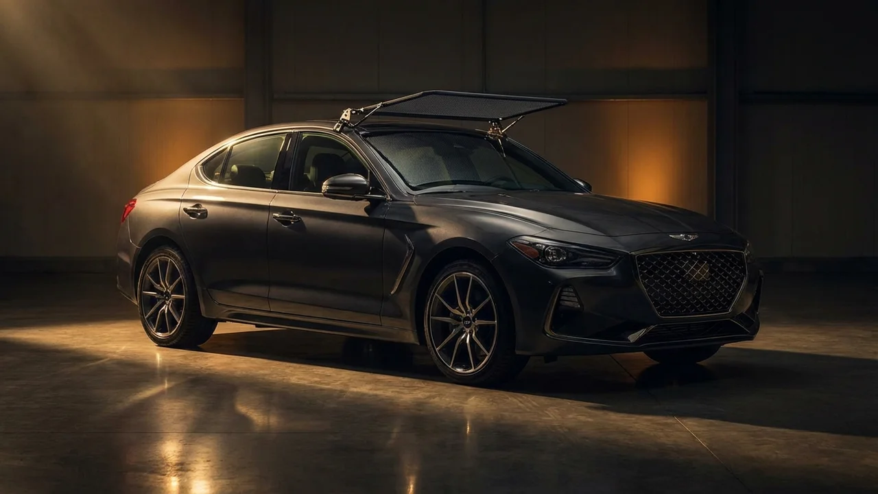 Hyundai Genesis G70 Car Windscreen Sunvisor - 1