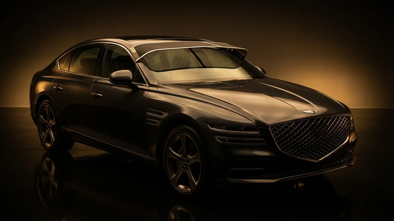 Hyundai Genesis G80 Car Windscreen Sunvisor - 1